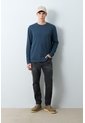 Camiseta Tejida Manga Larga Para Hombre Sabina Camiseta Tejida Manga Larga Para Hombre Sabina Azul Oscuro S VÉLEZ de Vélez