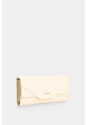 Porta Chequera En Cuero Para Mujer Damasco Porta Chequera En Cuero Para Mujer Damasco Crema VÉLEZ
