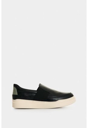 Mocasines Botanic 2 De Cuero Liso Y Gamuzado Para Hombre Suela Ecoflex Mocasines Botanic 2 De Cuero Liso Y Gamuzado Para Hombre Suela Ecoflex Negro 40 VÉLEZ