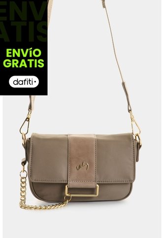 Manos Libres En Lona Y Cuero Para Mujer Nova Manos Libres En Lona Y Cuero Para Mujer Nova Gris VÉLEZ Vélez