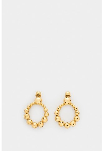 Aretes Metálicos Encore Aretes Metálicos Encore Dorado VÉLEZ Vélez