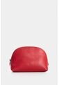 Cosmetiquera De Cuero Para Mujer Nacre Cosmetiquera De Cuero Para Mujer Nacre Rojo VÉLEZ de Vélez