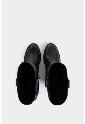 Botas Zolan De Cuero Para Mujer Caña Alta Botas Zolan De Cuero Para Mujer Caña Alta Negro 34 VÉLEZ