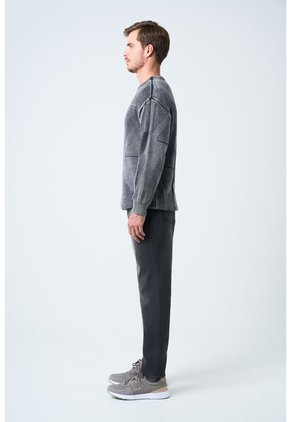 Jean Confort Alcor Para Hombre Semi Fitted Jean Confort Alcor Para Hombre Semi Fitted Gris 34 VÉLEZ