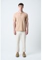 Polo Para Hombre Semi Fit Detalle Jacquard Polo Para Hombre Semi Fit Detalle Jacquard Arena XL VÉLEZ de Vélez