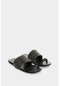 Sandalia Plana De Cuero Para Mujer Wave Sandalia Plana De Cuero Para Mujer Wave Negro 41 VÉLEZ de Vélez