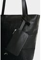 Shopping De Cuero Grabado Para Mujer Verona Shopping De Cuero Grabado Para Mujer Verona Negro VÉLEZ de Vélez