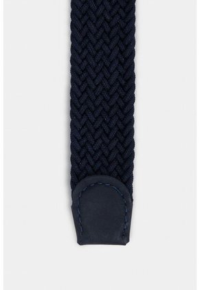 Cinturón Unifaz Cordón Por Cuero Para Hombre Trenza Cinturón Unifaz Cordón Por Cuero Para Hombre Trenza Azul Oscuro 36 VÉLEZ