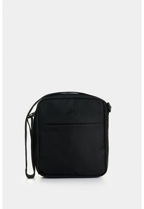 Morral Leo En Lona Y Cuero Para Hombre Multifuncional Morral Leo En Lona Y Cuero Para Hombre Multifuncional Negro VÉLEZ