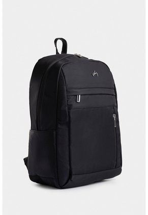 Morral Sierra En Lona Para Hombre Manija Cuero Morral Sierra En Lona Para Hombre Manija Cuero Negro VÉLEZ