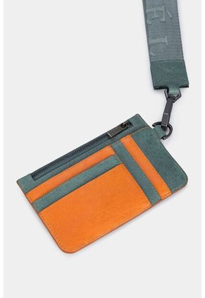 Porta Documentos Aventurina De Cuero Para Mujer Manija Removible Porta Documentos Aventurina De Cuero Para Mujer Manija Removible Agua Marina Vélez