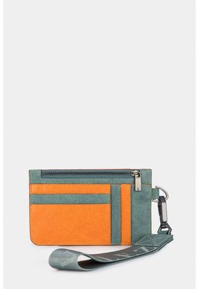 Porta Documentos Aventurina De Cuero Para Mujer Manija Removible Porta Documentos Aventurina De Cuero Para Mujer Manija Removible Agua Marina Vélez