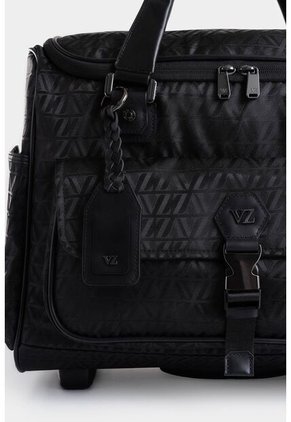 Maleta De Viaje Bloom 2 En Jacquard Para Mujer Sistema Trolley Maleta De Viaje Bloom 2 En Jacquard Para Mujer Sistema Trolley Negro VÉLEZ