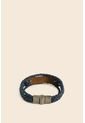 Manilla Klee De Cuero Para Hombre Tejido Artesanal Manilla Klee De Cuero Para Hombre Tejido Artesanal Azul Oscuro Vélez de Vélez