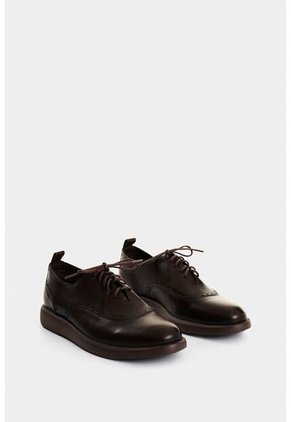 Zapatos De Cordón Elon De Cuero Para Hombre Office Zapatos De Cordón Elon De Cuero Para Hombre Office Cafe 41 VÉLEZ