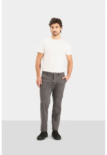 Pantalón Chino Italo Para Hombre Semifitted Pantalón Chino Italo Para Hombre Semifitted Gris Pistola 28 VÉLEZ