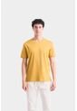 Camiseta Micropima Arizona Para Hombre Semi Ajustada Camiseta Micropima Arizona Para Hombre Semi Ajustada Mostaza M VÉLEZ de Vélez