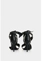 Sandalia Tacón Nucifera De Cuero Para Mujer Straps Sandalia Tacón Nucifera De Cuero Para Mujer Straps Negro 39 VÉLEZ de Vélez