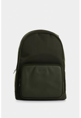 Tula Morral En Lona Y Cuero Para Hombre Astra Tula Morral En Lona Y Cuero Para Hombre Astra Verde Oliva VÉLEZ Vélez