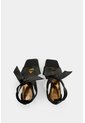 Sandalia Tacón Nucifera De Cuero Para Mujer Straps Sandalia Tacón Nucifera De Cuero Para Mujer Straps Negro 39 VÉLEZ de Vélez