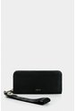 Billetera Porta Chequera De Cuero Para Mujer Arezzo Billetera Porta Chequera De Cuero Para Mujer Arezzo Negro VÉLEZ de Vélez