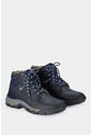 Botas Darvaza De Cuero Para Mujer Estilo Hiking Botas Darvaza De Cuero Para Mujer Estilo Hiking Azul 35 Vélez de Vélez