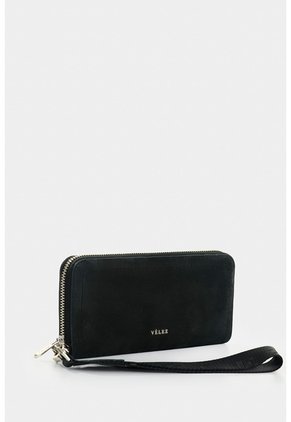 Billetera Porta Chequera De Cuero Para Mujer Arezzo Billetera Porta Chequera De Cuero Para Mujer Arezzo Negro VÉLEZ
