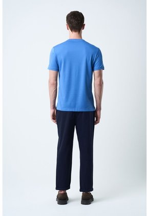 Camiseta Micropima Arizona Para Hombre Semi Ajustada Camiseta Micropima Arizona Para Hombre Semi Ajustada Azul XL VÉLEZ