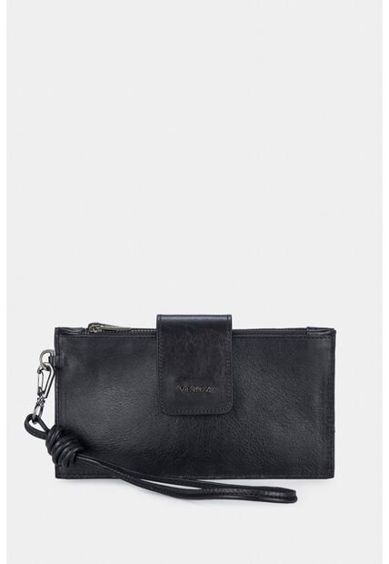 Billetera Porta Chequera Amatista De Cuero Artesanal Para Mujer Manija Anudada Billetera Porta Chequera Amatista De Cuero Artesanal Para Mujer Manija Anudada Negro Vélez