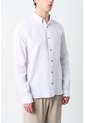 Camisa Manga Larga Semi Fitted Para Hombre Roma Camisa Manga Larga Semi Fitted Para Hombre Roma Blanco L VÉLEZ de Vélez