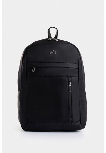 Morral Sierra En Lona Para Hombre Manija Cuero Morral Sierra En Lona Para Hombre Manija Cuero Negro VÉLEZ