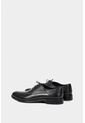 Zapatos Cordón Formal Humanista De Cuero Para Hombre Liso Negro Zapatos Cordón Formal Humanista De Cuero Para Hombre Liso Negro 43 VÉLEZ de Vélez