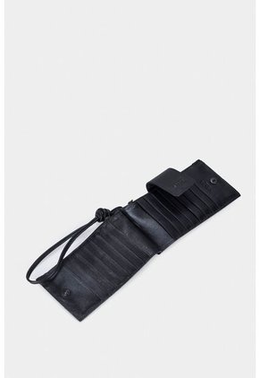 Billetera Porta Chequera Amatista De Cuero Artesanal Para Mujer Manija Anudada Billetera Porta Chequera Amatista De Cuero Artesanal Para Mujer Manija Anudada Negro Vélez