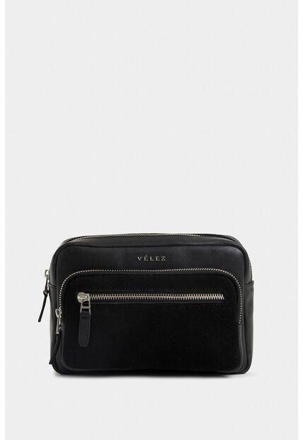 Manos Libres Bright De Cuero Para Hombre Detalle Gamuzado Manos Libres Bright De Cuero Para Hombre Detalle Gamuzado Negro VÉLEZ