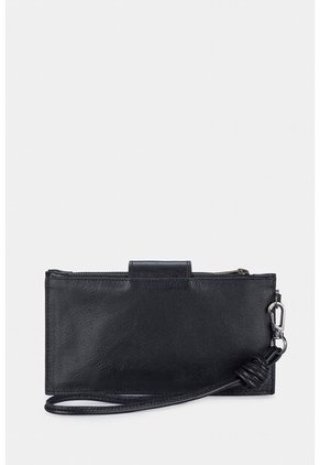 Billetera Porta Chequera Amatista De Cuero Artesanal Para Mujer Manija Anudada Billetera Porta Chequera Amatista De Cuero Artesanal Para Mujer Manija Anudada Negro Vélez