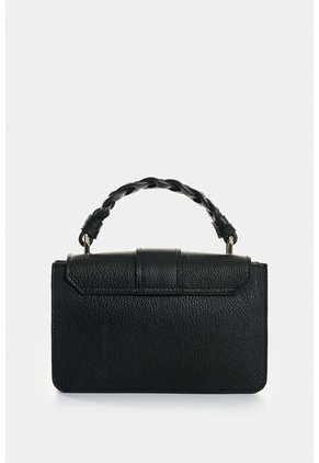 Manos Libres Garniel De Cuero Para Mujer Manija Tejida Manos Libres Garniel De Cuero Para Mujer Manija Tejida Negro VÉLEZ