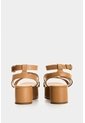 Sandalia Plataforma De Cuero Para Mujer Lagoon Sandalia Plataforma De Cuero Para Mujer Lagoon Miel 35 VÉLEZ de Vélez