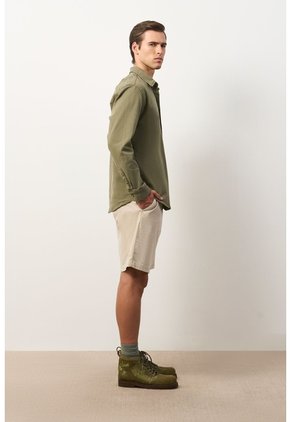 Sobrecamisa Manga Larga Para Hombre Isla Sobrecamisa Manga Larga Para Hombre Isla Verde Oliva S VÉLEZ