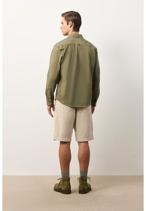 Sobrecamisa Manga Larga Para Hombre Isla Sobrecamisa Manga Larga Para Hombre Isla Verde Oliva S VÉLEZ