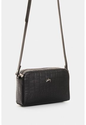 Manos Libres De Cuero Grabado Para Mujer Verona Manos Libres De Cuero Grabado Para Mujer Verona Negro VÉLEZ