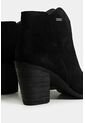 Botines Alpha De Cuero Gamuzado Para Mujer Silueta Asimétrica Botines Alpha De Cuero Gamuzado Para Mujer Silueta Asimétrica Negro 37 VÉLEZ de Vélez