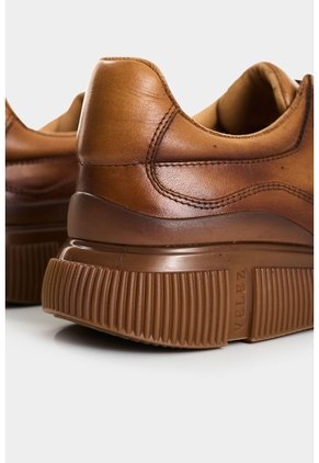 Tenis Bikal De Cuero Para Hombre Silueta Casual Tenis Bikal De Cuero Para Hombre Silueta Casual Miel 43 VÉLEZ
