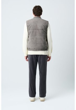 Chaleco Sika De Cuero Para Hombre Doble Faz Chaleco Sika De Cuero Para Hombre Doble Faz Gris XL VÉLEZ