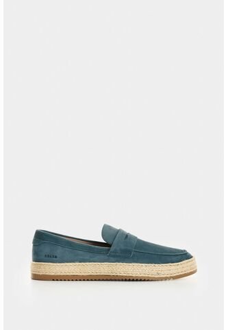 Mocasines De Cuero Gamuzado Para Hombre Ocean Mocasines De Cuero Gamuzado Para Hombre Ocean Azul Claro 43 VÉLEZ Vélez