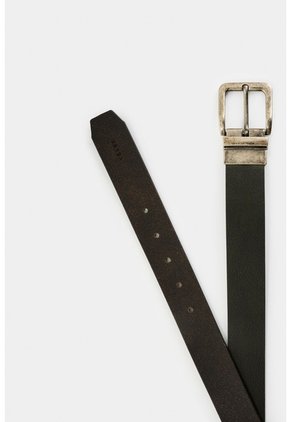 Cinturón Doble Faz De Cuero Para Hombre Efos Cinturón Doble Faz De Cuero Para Hombre Efos Verde 38 VÉLEZ