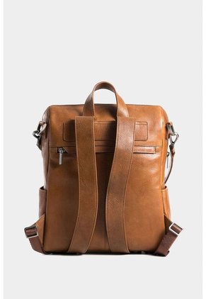 Morral Mini Saba De Cuero Para Mujer Multifunción Morral Mini Saba De Cuero Para Mujer Multifunción Miel VÉLEZ