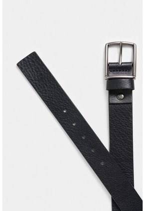 Cinturón Unifaz Misuri De Cuero Liso Para Hombre Puntadas Decorativas Cinturón Unifaz Misuri De Cuero Liso Para Hombre Puntadas Decorativas Negro 34 Vélez