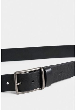 Cinturón Unifaz Misuri De Cuero Liso Para Hombre Puntadas Decorativas Cinturón Unifaz Misuri De Cuero Liso Para Hombre Puntadas Decorativas Negro 34 Vélez