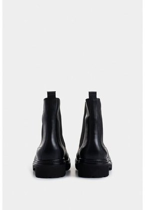 Botas Petra De Cuero Para Hombre Tractoradas Botas Petra De Cuero Para Hombre Tractoradas Negro 41 VÉLEZ