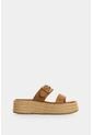 Sandalia Plataforma En Cuero Y Yute Para Mujer Ikal Sandalia Plataforma En Cuero Y Yute Para Mujer Ikal Miel 35 VÉLEZ de Vélez